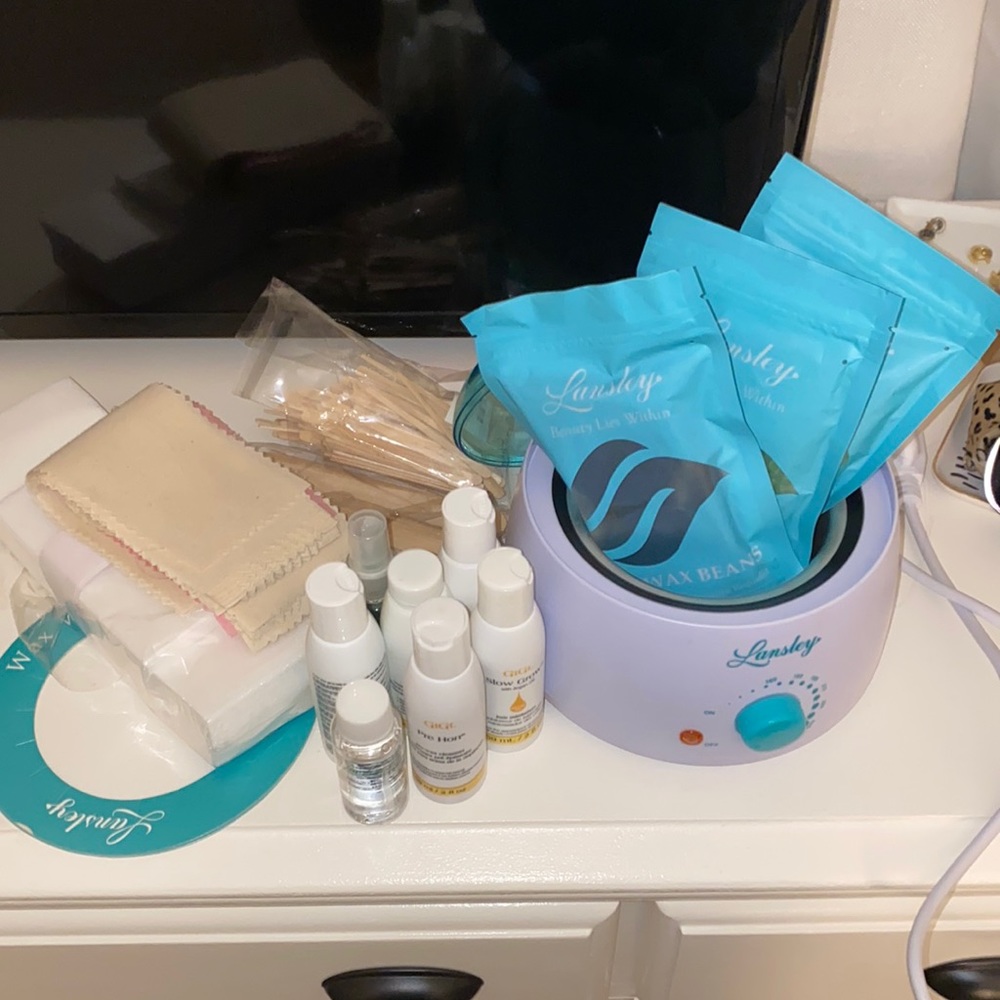 FULL WAX KIT;Can be used for hard wax or soft wax